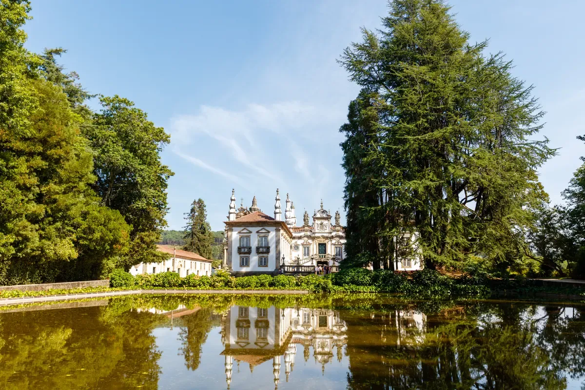 Casa de Mateus manor near Vila Real on a two-day day trip from Porto