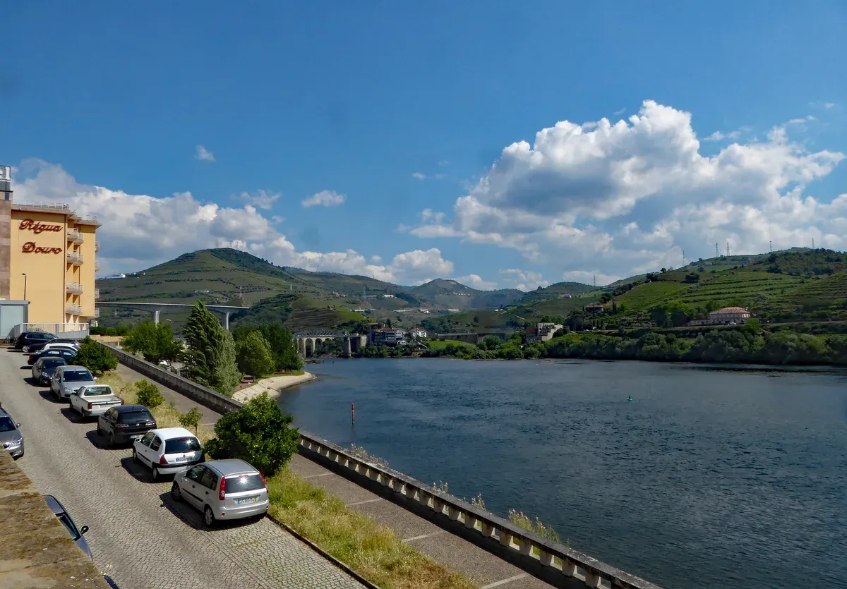 Peso da Régua riverfront along the Douro, a stop on a Douro Valley wine tour from Porto